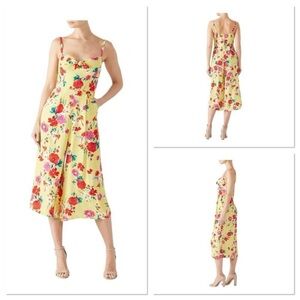 YUMI KIM Anthropologie Spaghetti StrapFloral Cropped Jumpsuit—SZ. Small